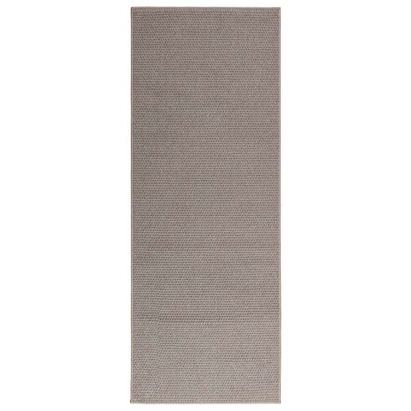vidaXL Kusov&eacute; koberce Obdĺžnikov&yacute; LUGO Sivohned&aacute; 150 x 80 cm Polyester