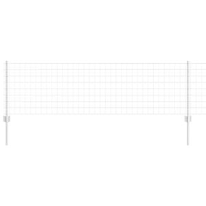 vidaXL Plot s podperou Strieborn&aacute;