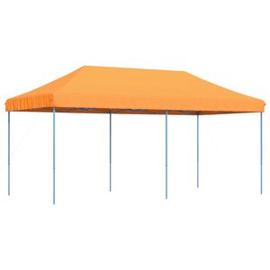 vidaXL Skladac&iacute; pop-up p&aacute;rty stan oranžov&yacute; 580x292x315 cm