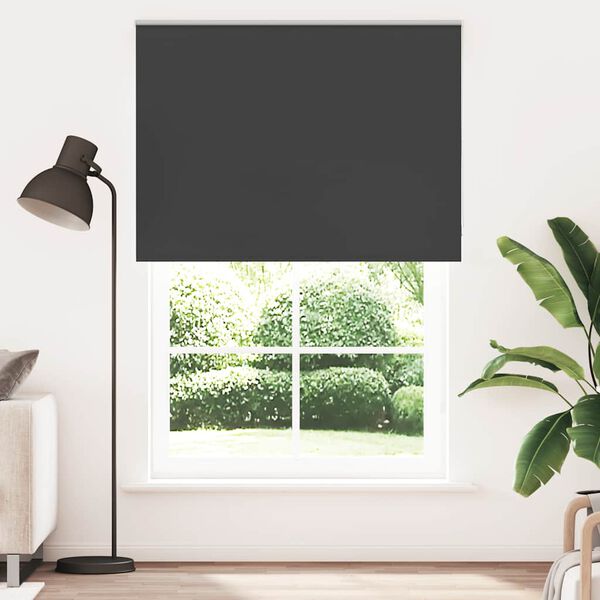 vidaXL roleta Blackout Black 155x210 cm &Scaron;&iacute;rka l&aacute;tky 151,6 cm Polyester