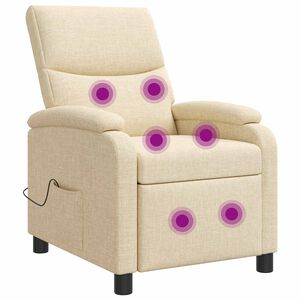vidaXL Mas&aacute;žne relaxačn&eacute; kreslo Kr&eacute;mov&aacute; L&aacute;tka