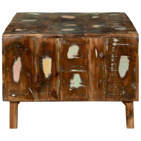 vidaXL Konferenčn&yacute; stol&iacute;k 90 x 50 x 35 cm Mas&iacute;vne obnoven&eacute; drevo