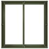 VidaXL kvetin&aacute;č Olive Green 80x80x40 cm Oceľ valcovan&aacute; za studena