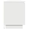 vidaXL TV skrinka s LED Biela 180 x 38 x 49 cm Kompozitn&eacute; drevo