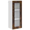 vidaXL Dvierka na um&yacute;vačku Kalmar Dymov&aacute; dub 40 x 31 x 100 cm