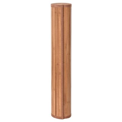 vidaXL Koberec obdĺžnikový prírodný 100x1000 cm bambus