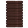 vidaXL Uter&aacute;ky FROGN 10 ks hned&eacute; 100x200 cm 360 g/m&sup2;