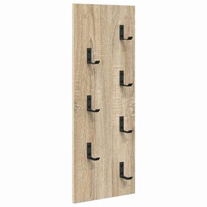 vidaXL Ve&scaron;iak na stenu Sonoma dub 30 x 1,5 x 80 cm Kompozitn&eacute; drevo