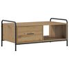 vidaXL Konferenčn&yacute; stol&iacute;k Dub artisan 90 x 49 x 41 cm Kompozitn&eacute; drevo