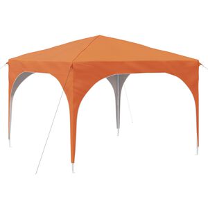 vidaXL Pr&iacute;stre&scaron;ok na p&aacute;rty 290 x 290 x 245 cm Oranžov&aacute;
