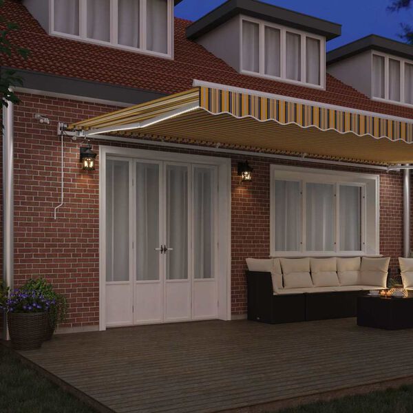 vidaXL Zatemniteľn&aacute; mark&iacute;za Viacfarebn&yacute; 600 &times; 300 cm Polyester a kov