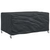 vidaXL Obal na n&aacute;bytok Jednofarebn&yacute; Čierna 172 x 113 x 73 cm 600D