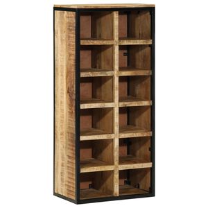 vidaXL Skriňa na top&aacute;nky 50 x 30 x 110 cm Mas&iacute;vne mango drevo Hned&aacute;
