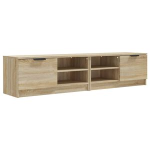 vidaXL TV stol&iacute;ky 2 ks dub sonoma 80x35x36,5 cm spracovan&eacute; drevo