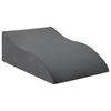 vidaXL Vank&uacute;&scaron; na nohy Siv&aacute; 68 x 41 x 21 cm PU pena