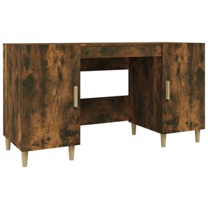 vidaXL St&ocirc;l dymov&yacute; dub 140x50x75 cm spracovan&eacute; drevo