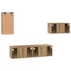vidaXL Zostava TV skriniek 4 pcs dub artisan 30.5 x 30 x 60 cm