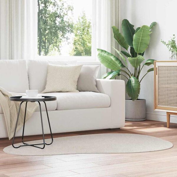 vidaXL Kusov&eacute; koberce HUARTE Pieskov&aacute; 120 x 170 cm Polyester