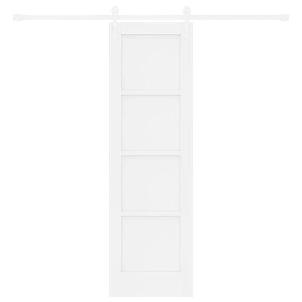 vidaXL Posuvn&eacute; dvere ORKDAL Biela 61 x 198,5 cm