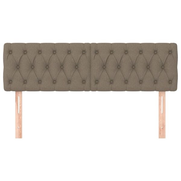 vidaXL Čel&aacute; postele 2 ks sivohned&eacute; 80x7x78/88 cm l&aacute;tka