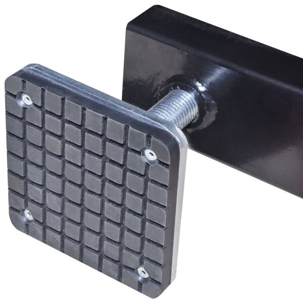 Priečny zdvíhací adaptér, 2 tony, červený vidaXL