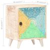 vidaXL Vyrez&aacute;van&yacute; nočn&yacute; stol&iacute;k 40x30x50 cm mas&iacute;vne ak&aacute;ciov&eacute; drevo