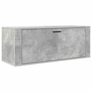 vidaXL Botn&iacute;k bet&oacute;novo siv&yacute; 100x35x38 cm spracovan&eacute; drevo