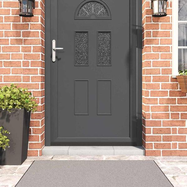 vidaXL Samolepiace tesnenia dver&iacute; s kefou 12 pcs Čierna 100 cm