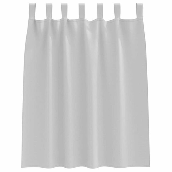 vidaXL Záclony na zatemnenie s krúžkami 2 pcs Svetlosivá 140 x 140 cm