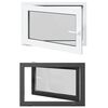 vidaXL Otočn&eacute; a sklopn&eacute; okno do suter&eacute;nu RISOR 90 x 70 cm PVC a sklo