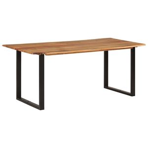 vidaXL Jed&aacute;lensk&yacute; st&ocirc;l 180x90x76 cm mas&iacute;vne ak&aacute;ciov&eacute; drevo