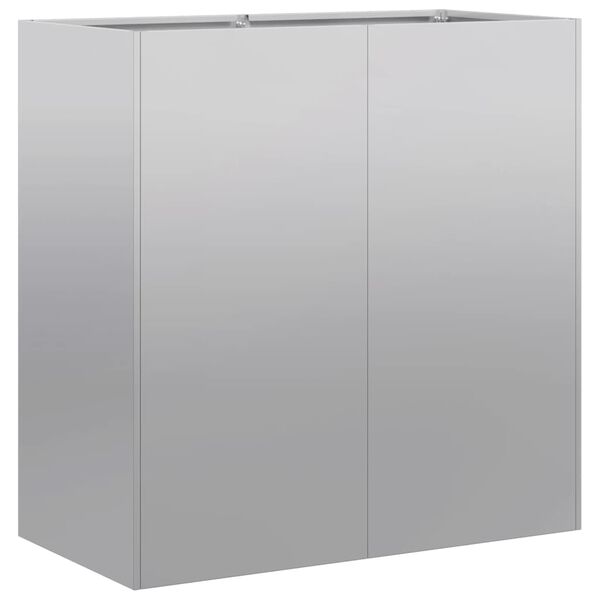 VidaXL kvetináč 80x40x80 cm Pozinkovaná oceľ