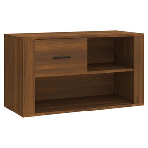 vidaXL Botn&iacute;k hned&yacute; dub 80x35x45 cm spracovan&eacute; drevo