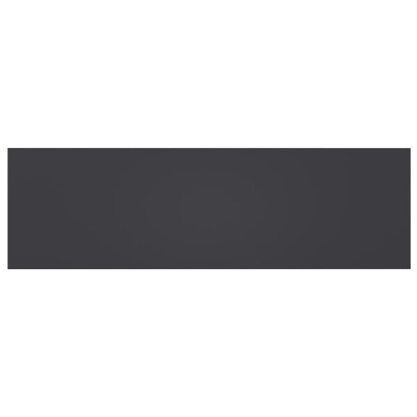 vidaXL Pr&iacute;davn&eacute; police 4 ks, siv&eacute; 100x30x1,5 cm, drevotrieska