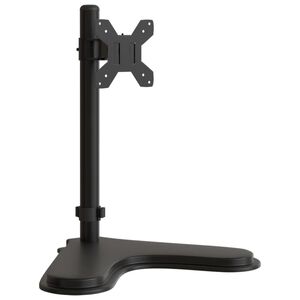 vidaXL Držiak monitora čierny oceľov&yacute; VESA 75/100 mm