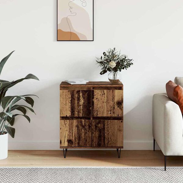 vidaXL Serv&iacute;rovacia skriňa Star&eacute; drevo 60 x 35 x 70 cm