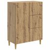 vidaXL Serv&iacute;rovacia skriňa Dub artisan 66 x 34,5 x 90 cm