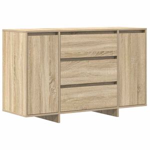 vidaXL Serv&iacute;rovacia skriňa so z&aacute;suvkou Sonoma dub 120 x 41 x 75 cm