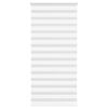 vidaXL Zebra roleta biela 115x200 cm &scaron;&iacute;rka l&aacute;tky 110,9cm polyester