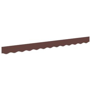 vidaXL Nahr&aacute;dzaj&uacute;ci lem mark&iacute;zy Hned&yacute; pruhovan&yacute; 230 x 20 cm Polyester