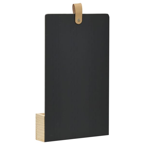 vidaXL Nástenné zrkadlo z masívneho borovicového dreva 23x39,5 cm