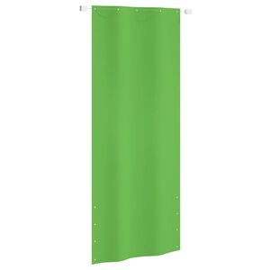 vidaXL Balk&oacute;nov&aacute; mark&iacute;za bledozelen&aacute; 100x240 cm oxfordsk&aacute; l&aacute;tka