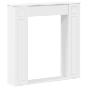 vidaXL R&aacute;m krbu Biela 100 x 20 x 100 cm Kompozitn&eacute; drevo