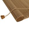 vidaXL Roleta Hned&aacute; 40 x 220 cm Bambus