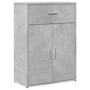 vidaXL Komoda bet&oacute;novo siv&aacute; 60x30x84 cm kompozitn&eacute; drevo