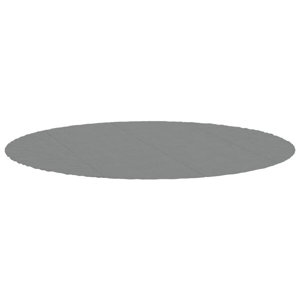 vidaXL Podložka pod baz&eacute;n svetlosiv&aacute; &Oslash;458 cm polyesterov&aacute; geotext&iacute;lia