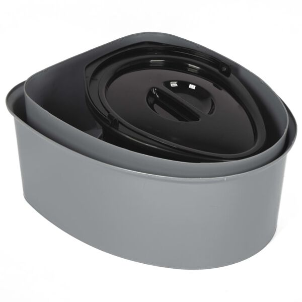 Bo-Camp Prenosná toaleta sivá 7 l