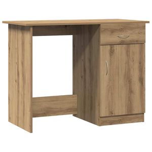 vidaXL St&ocirc;l dub artisan 100x50x76 cm kompozitn&eacute; drevo