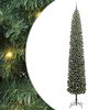 vidaXL Umel&yacute; vianočn&yacute; stromček Zelen&aacute; 270 cm PVC, oceľ a plast