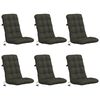 vidaXL 6-dielne vank&uacute;&scaron;e na vysok&eacute; operadlo VIANEN 6 pcs 100% polyester